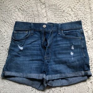 High Waisted Jean Shorts